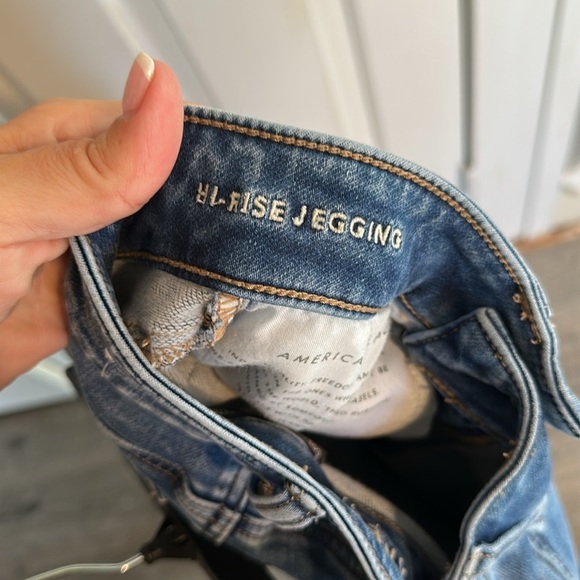 American Eagle High Rise Jegging size 00 Regular - Picture 5 of 7